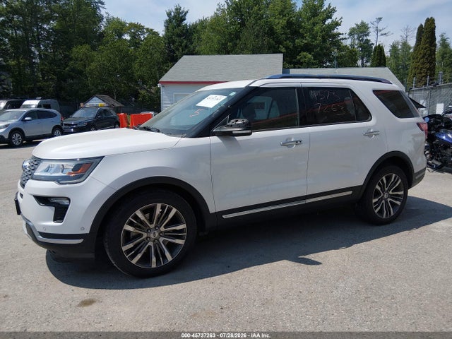 45737263 :رقم المزاد ، 1FM5K8HTXJGB39702 vin ، 2018 Ford Explorer Platinum مزاد بيع