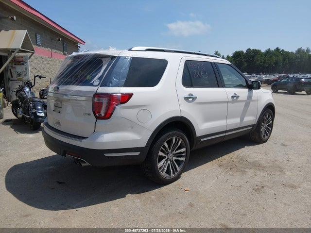 45737263 :رقم المزاد ، 1FM5K8HTXJGB39702 vin ، 2018 Ford Explorer Platinum مزاد بيع