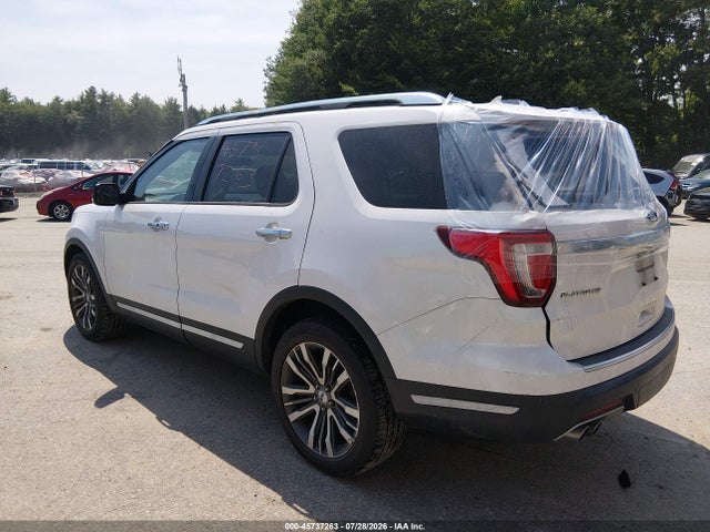 45737263 :رقم المزاد ، 1FM5K8HTXJGB39702 vin ، 2018 Ford Explorer Platinum مزاد بيع