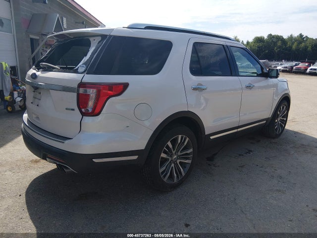 45737263 :رقم المزاد ، 1FM5K8HTXJGB39702 vin ، 2018 Ford Explorer Platinum مزاد بيع