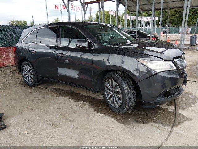 Auction sale of the 2014 Acura Mdx Technology Pkg W/entertainment Pkg, vin: 5FRYD4H65EB010067, lot number: 45737278