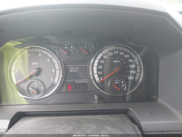 2010 Dodge Ram 1500 Laramie მანქანა იყიდება აუქციონზე, vin: 1D7RB1GT4AS180697, აუქციონის ნომერი: 45737311