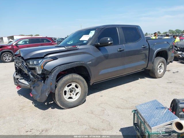 45737349 :رقم المزاد ، 5TFPC5DB5SX087290 vin ، 2025 Toyota Tundra Hybrid Trd Pro Hybrid Crewmax 5.5' Bed مزاد بيع