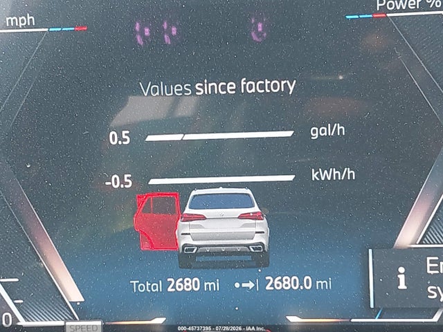 45737395 :رقم المزاد ، 5UX43EU03T9351659 vin ، 2026 Bmw X5 Phev Xdrive50e مزاد بيع