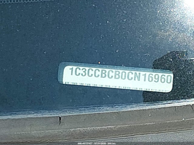 Aukcja sprzedaży 2012 Chrysler 200 Limited, vin: 1C3CCBCB0CN169606, numer aukcji: 45737427