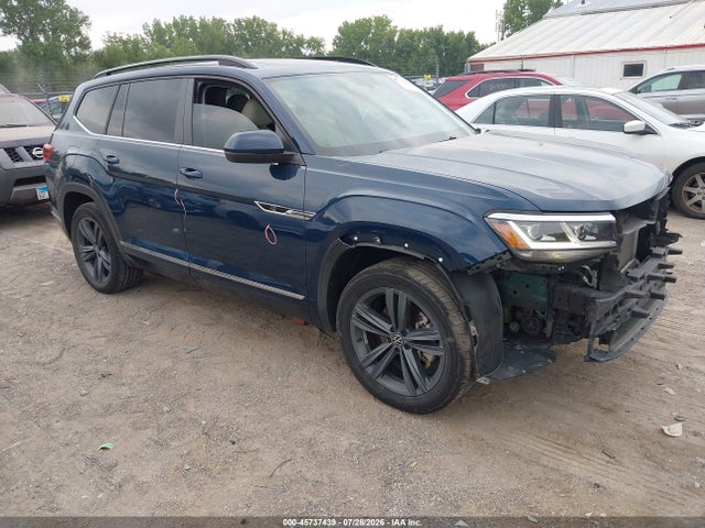 2021 Volkswagen Atlas 3.6l V6 Se W/technology R-line მანქანა იყიდება აუქციონზე, vin: 1V2RR2CA0MC577773, აუქციონის ნომერი: 45737439