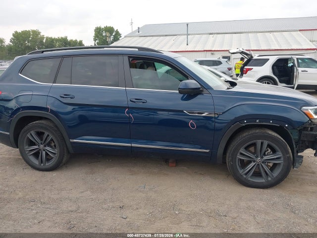 2021 Volkswagen Atlas 3.6l V6 Se W/technology R-line მანქანა იყიდება აუქციონზე, vin: 1V2RR2CA0MC577773, აუქციონის ნომერი: 45737439