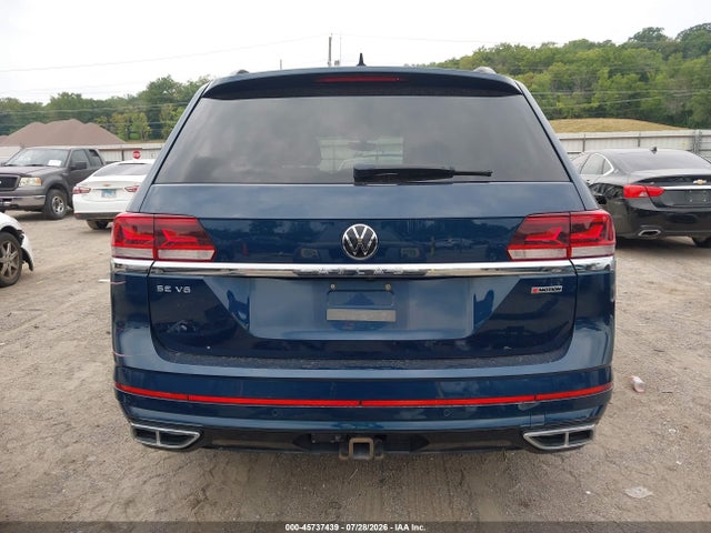 2021 Volkswagen Atlas 3.6l V6 Se W/technology R-line მანქანა იყიდება აუქციონზე, vin: 1V2RR2CA0MC577773, აუქციონის ნომერი: 45737439