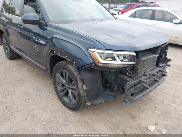 2021 Volkswagen Atlas 3.6l V6 Se W/technology R-line მანქანა იყიდება აუქციონზე, vin: 1V2RR2CA0MC577773, აუქციონის ნომერი: 45737439