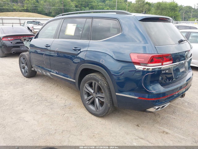 2021 Volkswagen Atlas 3.6l V6 Se W/technology R-line მანქანა იყიდება აუქციონზე, vin: 1V2RR2CA0MC577773, აუქციონის ნომერი: 45737439