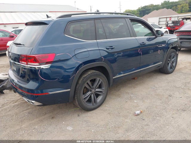 2021 Volkswagen Atlas 3.6l V6 Se W/technology R-line მანქანა იყიდება აუქციონზე, vin: 1V2RR2CA0MC577773, აუქციონის ნომერი: 45737439