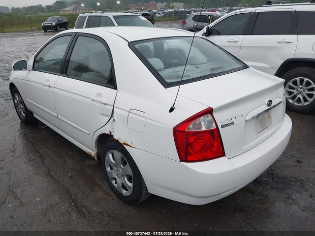Aukcja sprzedaży 2006 Kia Spectra Ex/lx/sx, vin: KNAFE121565344519, numer aukcji: 45737442