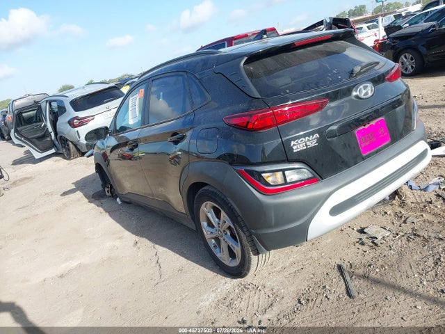 2022 Hyundai Kona Sel მანქანა იყიდება აუქციონზე, vin: KM8K32AB9NU891638, აუქციონის ნომერი: 45737503