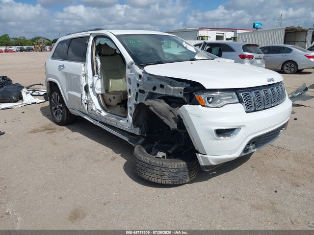 Aukcja sprzedaży 2018 Jeep Grand Cherokee Overland 4x2, vin: 1C4RJECG9JC216603, numer aukcji: 45737509