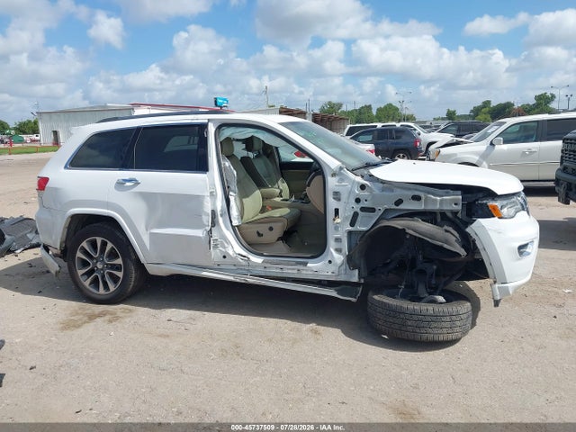 Aukcja sprzedaży 2018 Jeep Grand Cherokee Overland 4x2, vin: 1C4RJECG9JC216603, numer aukcji: 45737509