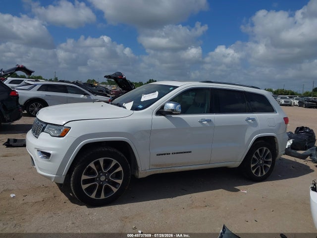 Aukcja sprzedaży 2018 Jeep Grand Cherokee Overland 4x2, vin: 1C4RJECG9JC216603, numer aukcji: 45737509