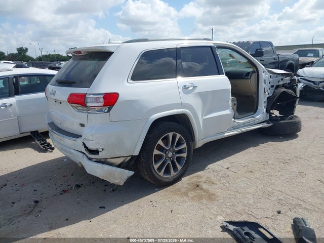 Aukcja sprzedaży 2018 Jeep Grand Cherokee Overland 4x2, vin: 1C4RJECG9JC216603, numer aukcji: 45737509