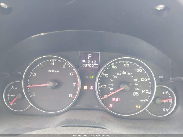 45737537 :رقم المزاد ، 4S4BRCCC7E3237222 vin ، 2014 Subaru Outback 2.5i Premium مزاد بيع