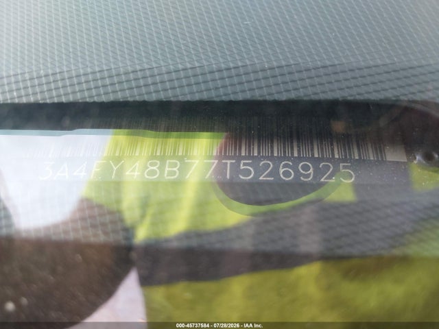 45737584 :رقم المزاد ، 3A4FY48B77T526925 vin ، 2007 Chrysler Pt Cruiser مزاد بيع
