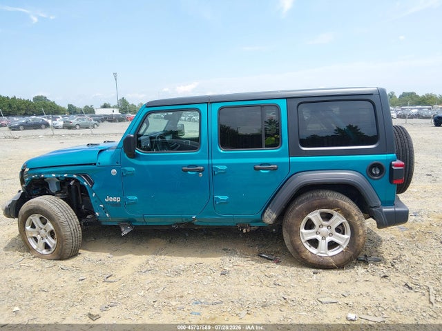 Aukcja sprzedaży 2020 Jeep Wrangler Unlimited Sport S 4x4, vin: 1C4HJXDN3LW304911, numer aukcji: 45737589