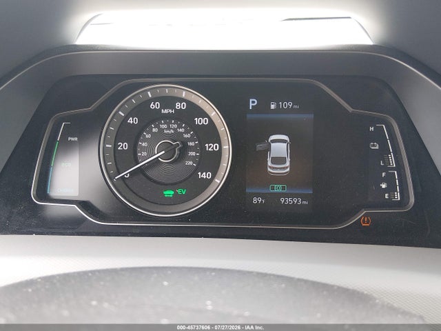 2020 Hyundai Ioniq Hybrid Blue მანქანა იყიდება აუქციონზე, vin: KMHC65LC0LU221489, აუქციონის ნომერი: 45737606