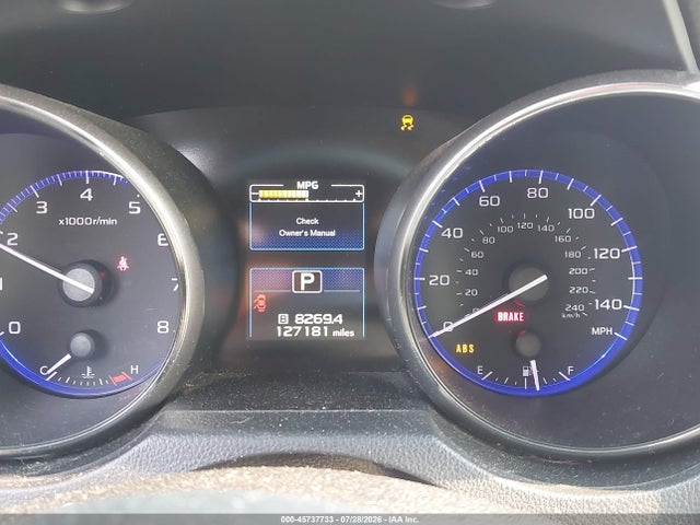 Aukcja sprzedaży 2018 Subaru Outback 2.5i Limited, vin: 4S4BSAKC3J3311305, numer aukcji: 45737733