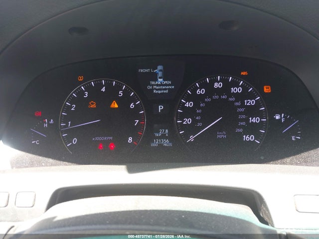 Продаж на аукціоні авто 2010 Lexus Ls 460, vin: JTHBL5EF5A5094728, номер лоту: 45737741