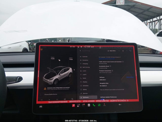 Aukcja sprzedaży 2023 Tesla Model Y Awd/long Range Dual Motor All-wheel Drive, vin: 7SAYGDEE5PF694905, numer aukcji: 45737743