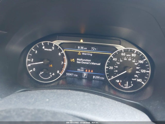 2025 Nissan Altima Sv Fwd მანქანა იყიდება აუქციონზე, vin: 1N4BL4DV3SN323970, აუქციონის ნომერი: 45737802
