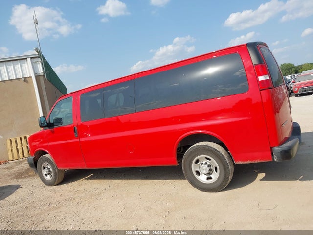 1GAZGNFP8P1111221 Chevrolet Express Passenger Rwd 3500 Extended Wheelbase Ls