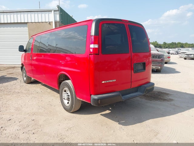 1GAZGNFP8P1111221 Chevrolet Express Passenger Rwd 3500 Extended Wheelbase Ls