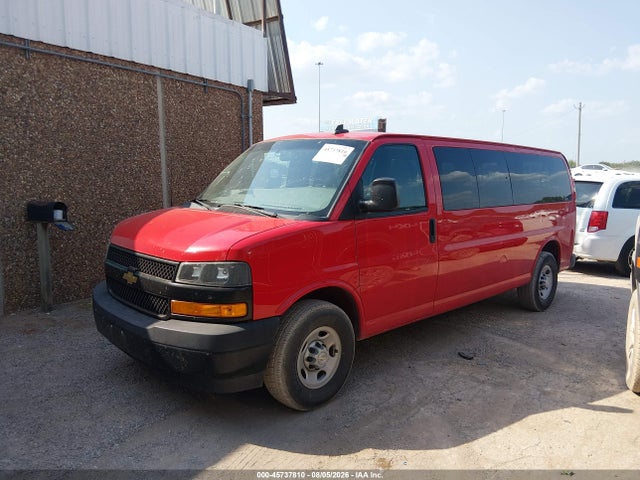 1GAZGNFP4L1256377 Chevrolet Express Passenger Rwd 3500 Extended Wheelbase Ls
