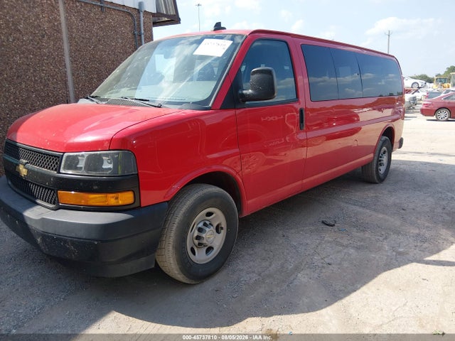 1GAZGNFP4L1256377 Chevrolet Express Passenger Rwd 3500 Extended Wheelbase Ls