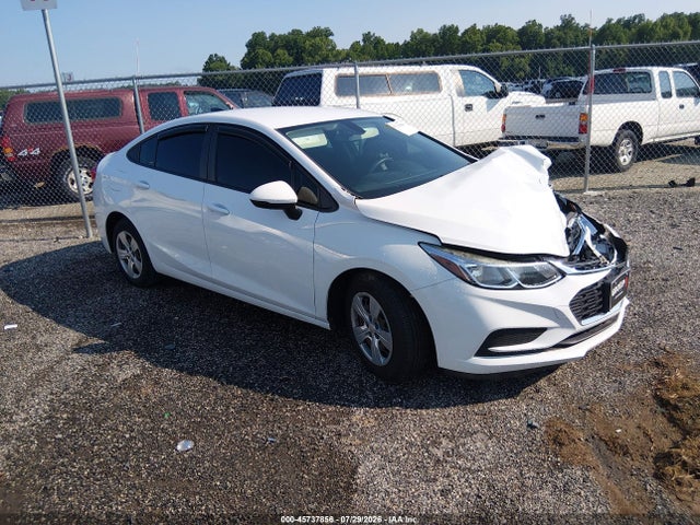 2018 Chevrolet Cruze Ls Auto მანქანა იყიდება აუქციონზე, vin: 1G1BC5SM0J7222813, აუქციონის ნომერი: 45737856