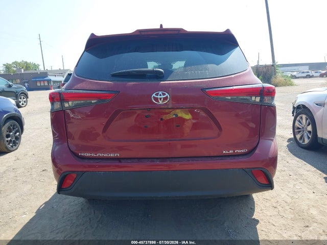 Продаж на аукціоні авто 2021 Toyota Highlander Xle, vin: 5TDGZRBH0MS550152, номер лоту: 45737898