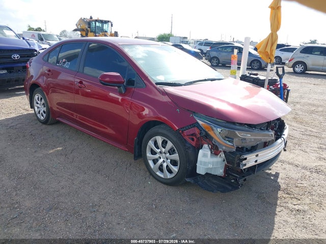 45737903 :رقم المزاد ، 5YFB4MDE0SP235193 vin ، 2025 Toyota Corolla Le مزاد بيع