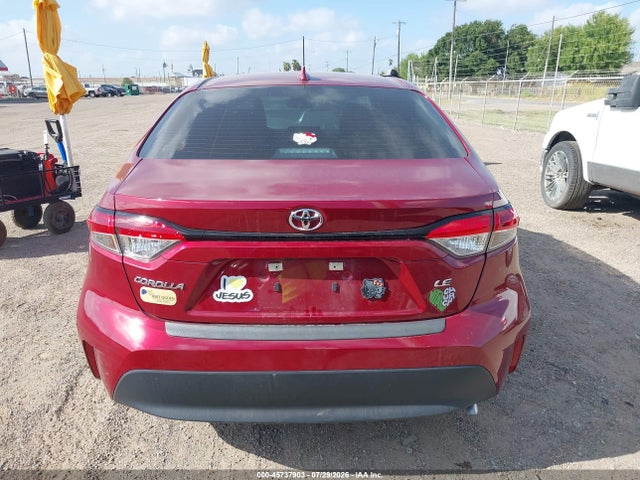 45737903 :رقم المزاد ، 5YFB4MDE0SP235193 vin ، 2025 Toyota Corolla Le مزاد بيع
