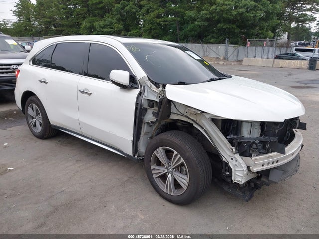 2020 Acura Mdx Standard მანქანა იყიდება აუქციონზე, vin: 5J8YD4H34LL002495, აუქციონის ნომერი: 45738001