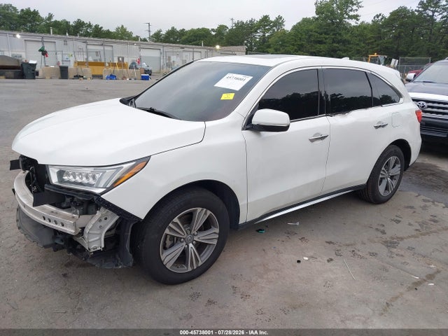 2020 Acura Mdx Standard მანქანა იყიდება აუქციონზე, vin: 5J8YD4H34LL002495, აუქციონის ნომერი: 45738001