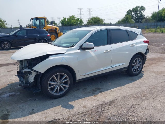 2019 Acura Rdx Technology Package მანქანა იყიდება აუქციონზე, vin: 5J8TC2H57KL038599, აუქციონის ნომერი: 45738063