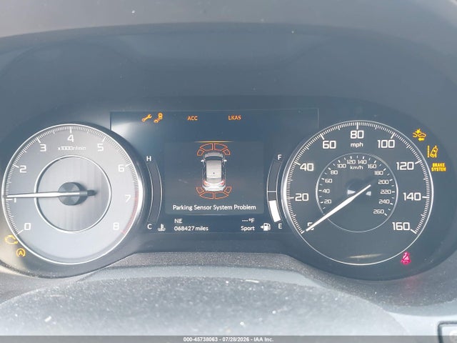 2019 Acura Rdx Technology Package მანქანა იყიდება აუქციონზე, vin: 5J8TC2H57KL038599, აუქციონის ნომერი: 45738063