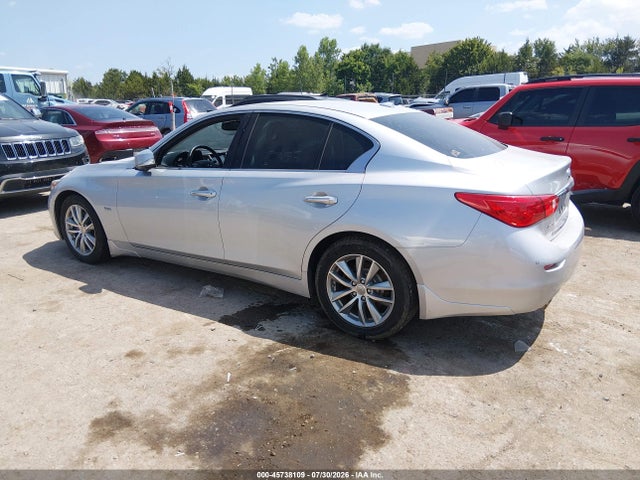 Продаж на аукціоні авто 2016 Infiniti Q50 3.0t Premium, vin: JN1EV7ARXGM343515, номер лоту: 45738109