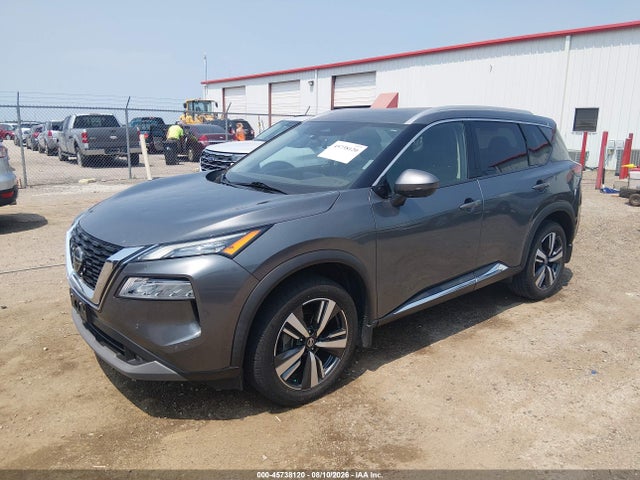 45738120 :رقم المزاد ، 5N1AT3CA8MC822725 vin ، 2021 Nissan Rogue Sl Fwd مزاد بيع