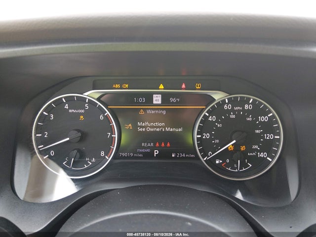 45738120 :رقم المزاد ، 5N1AT3CA8MC822725 vin ، 2021 Nissan Rogue Sl Fwd مزاد بيع