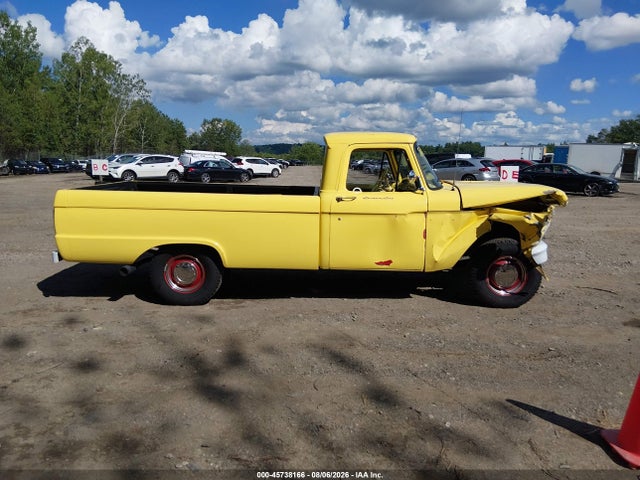 45738166 :رقم المزاد ، F10DK699302 vin ، 1965 Ford F100 مزاد بيع