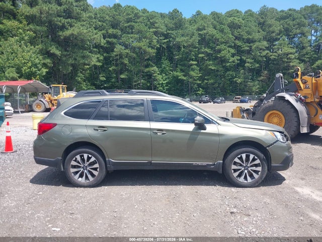 2016 Subaru Outback 2.5i Limited მანქანა იყიდება აუქციონზე, vin: 4S4BSALC5G3347715, აუქციონის ნომერი: 45738206