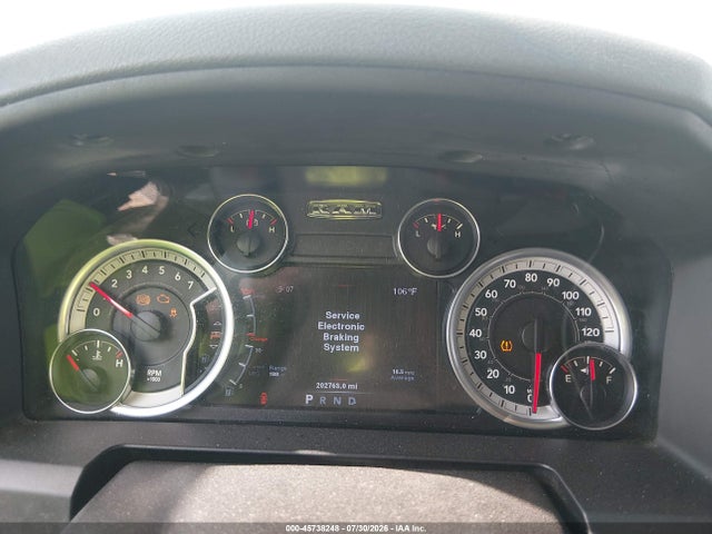 45738248 :رقم المزاد ، 1C6RR6LTXES441580 vin ، 2014 Ram 1500 Lone Star مزاد بيع