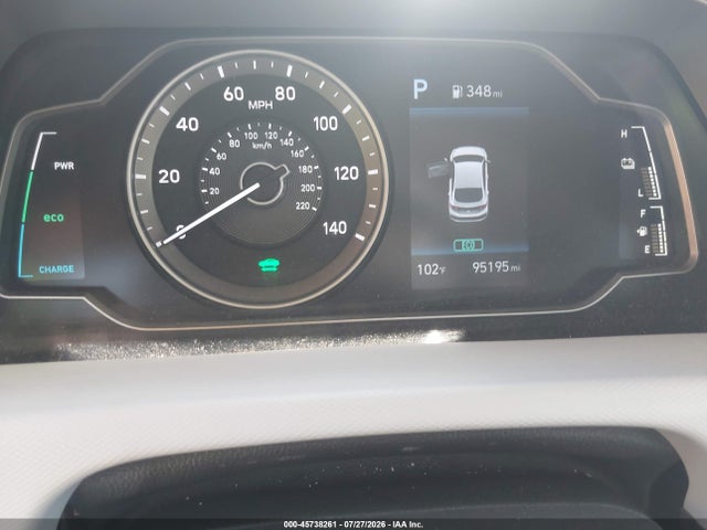 KMHC65LC5LU220256 Hyundai Ioniq Hybrid Blue