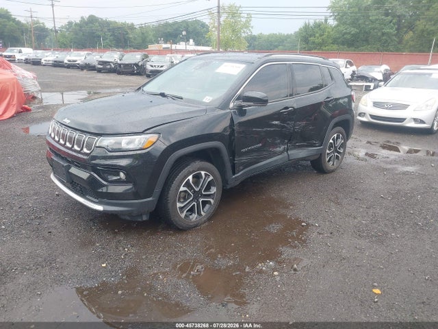 Продажа на аукционе авто 2022 Jeep Compass Limited 4x4, vin: 3C4NJDCB0NT128305, номер лота: 45738268