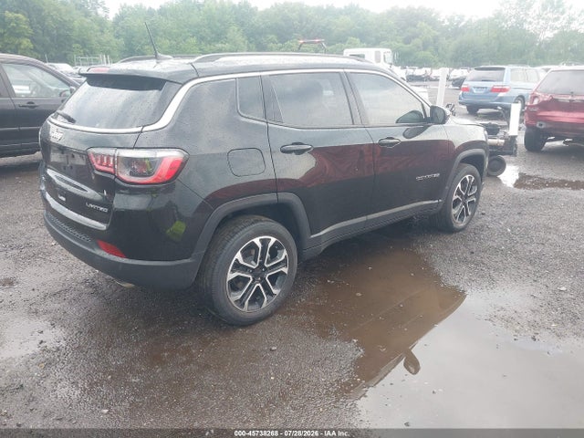Продажа на аукционе авто 2022 Jeep Compass Limited 4x4, vin: 3C4NJDCB0NT128305, номер лота: 45738268